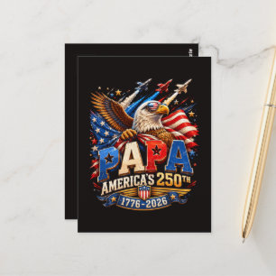 Postal Jets Águila Patrióticos América 250º