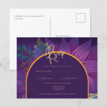 Jewel Tones Plum Purple Berry Gold Boda