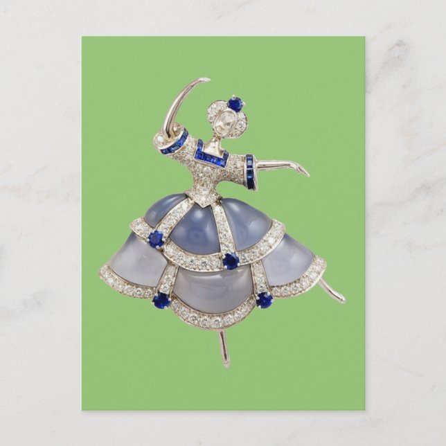 Postal Jeweld Ballerina (Anverso)