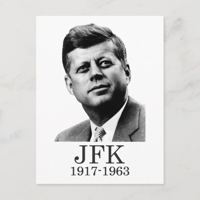 Postal JFK - John F. Kennedy (Anverso)