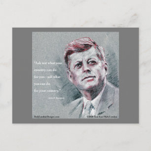 Postal JFK y cita