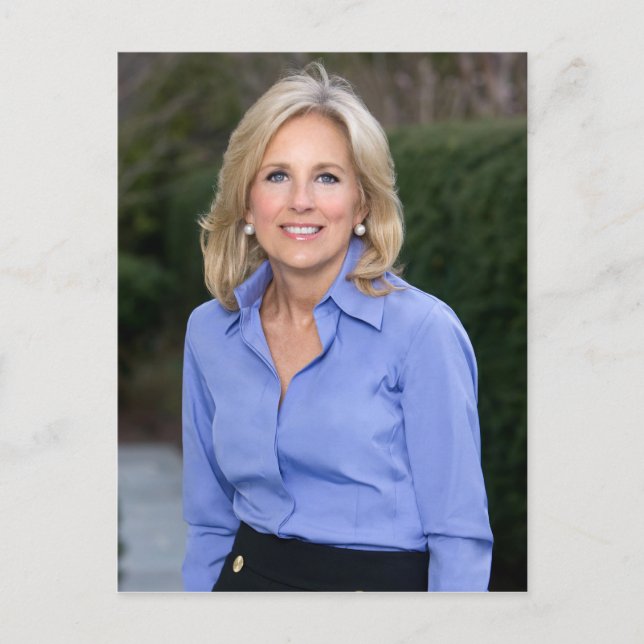 Postal Jill Biden Post Card (Anverso)