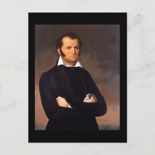 Postal Jim Bowie (Anverso)