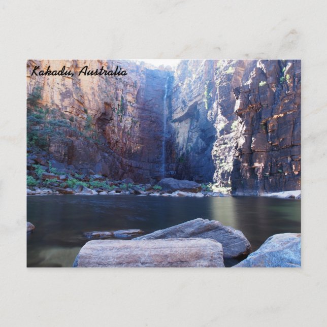 Postal Jim Falls, Kakadu, Australia Postcard (Anverso)