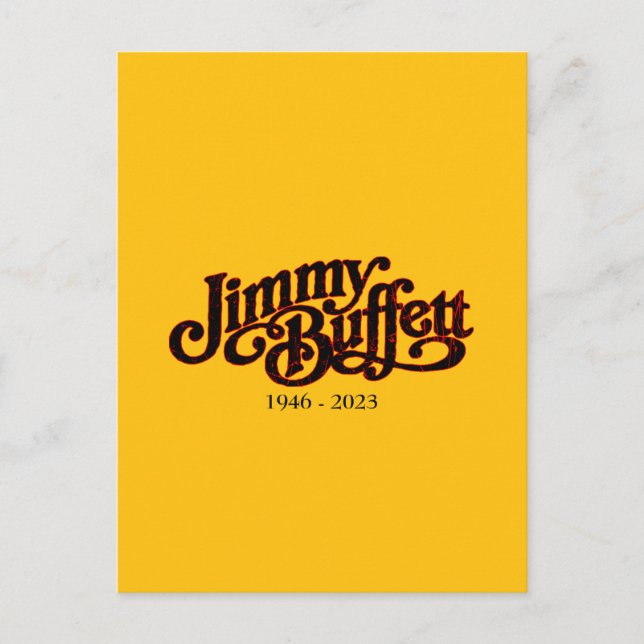 Postal jimmy buffett margarita (Anverso)