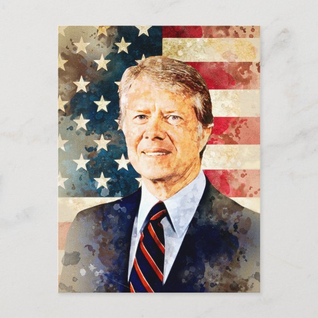 Postal Jimmy Carter (Anverso)