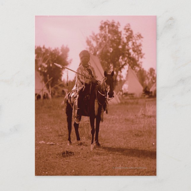 Postal Jinete (Anverso)