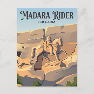 Postal Jinete de Madara Bulgaria