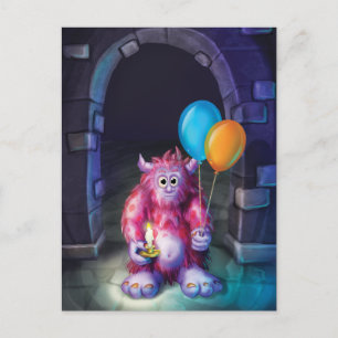 Postal Jingle Jingle Little Gnome Happy Birday Postcard