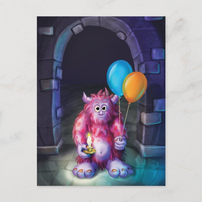 Postal Jingle Jingle Little Gnome Happy Birday Postcard (Anverso)