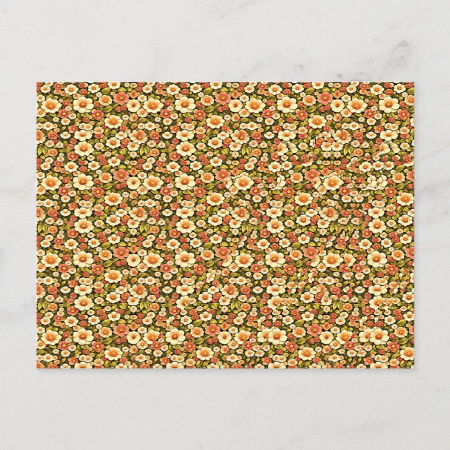 Postal JIRAFA Estereograma Magic Eye - Sin Sobre (Anverso)