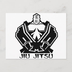 Postal Jiu Jitsu - El luchador se prepara