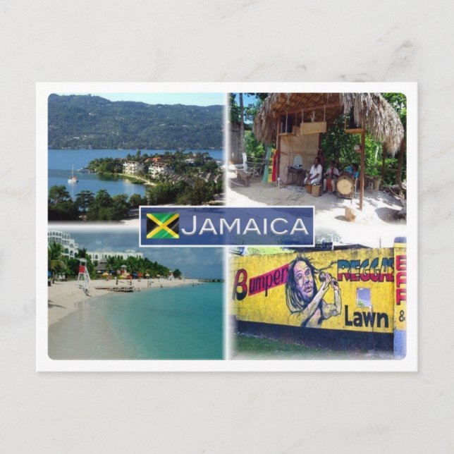 Postal JM Jamaica - (Anverso)