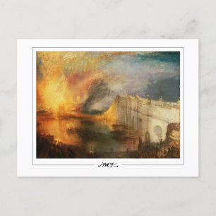 Postal JMW Turner #19-3 - Postcard Bella Artes