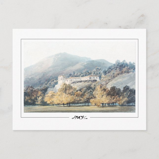 Postal JMW Turner #28-3 - Postcard Bella Artes (Anverso)