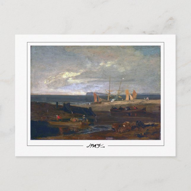 Postal JMW Turner #29-3 - Postcard Bella Artes (Anverso)