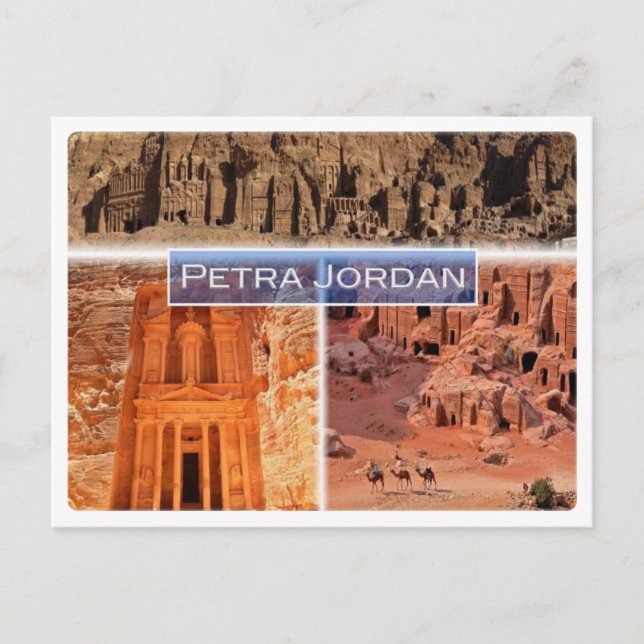Postal JO Jordania - Petra - (Anverso)