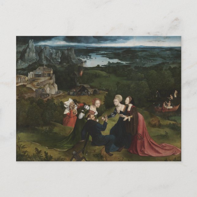 Postal Joachim Patinir Art (Anverso)