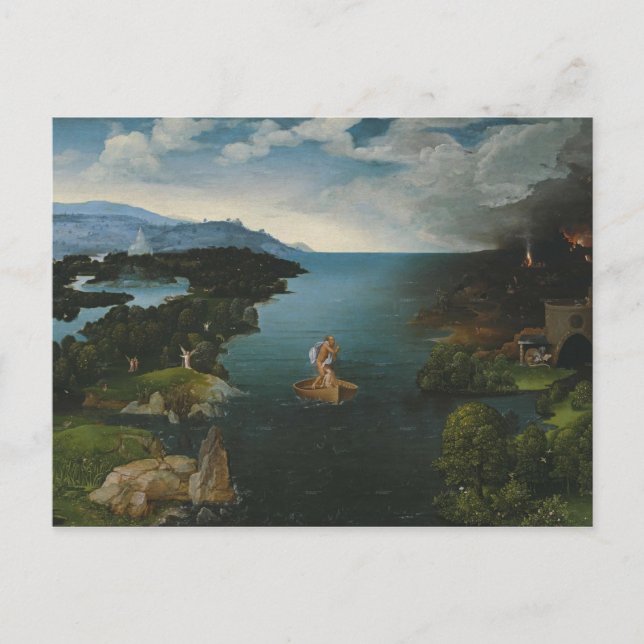 Postal Joachim Patinir Art (Anverso)