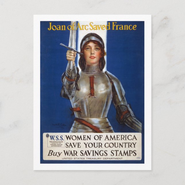 Postal Joan_of_Arc_WI_Propaganda Poster (Anverso)