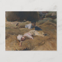 Joaquín Sorolla - La siesta, Asturias