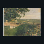 Postal Joaquín Sorolla - paisaje valenciano<br><div class="desc">Esta obra de arte de impresionismo titulada - El paisaje valenciano es obra del famoso artista Joaquín Sorolla, utilizando aceite sobre lienzo en 1894 en España. Su foto El regreso de la pesca fue muy admirada en el Salón de París y fue adquirida por el estado para el Museo de...</div>