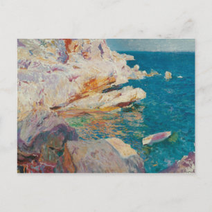 Postal Joaquín Sorolla Y Bastida - Rocas En Javea.