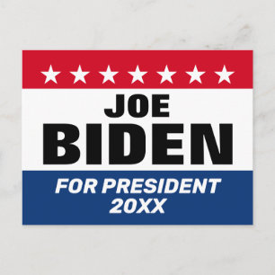 Postal Joe Biden 2024 - Diseño clásico