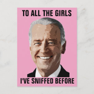 POSTAL JOE BIDEN A TODOS LOS CHICAS QUE HE APRENDIDO ANTE