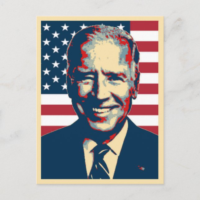 Postal Joe Biden Patriotic (Anverso)