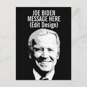 Postal Joe Biden personalizado