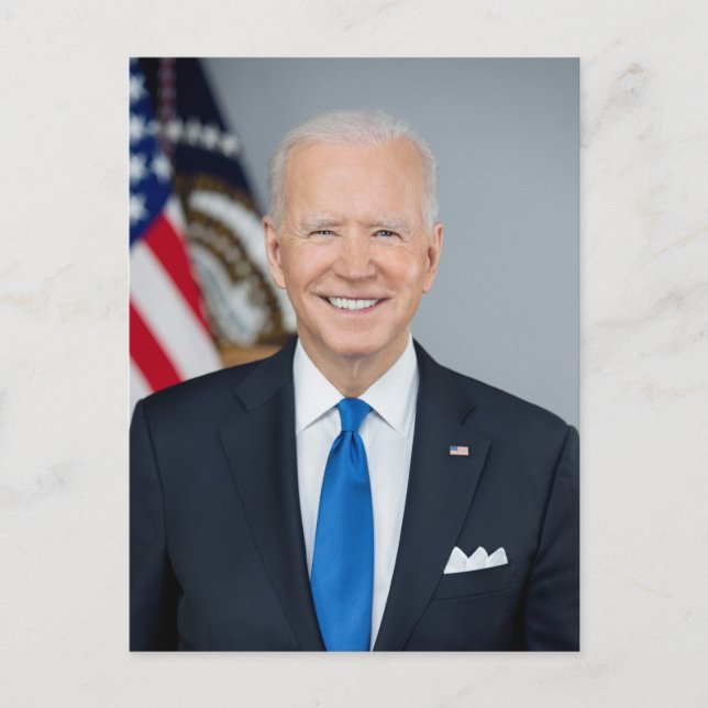 Postal JOE BIDEN President (Anverso)