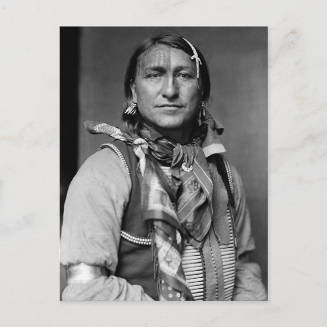 Postal Joe Black Fox, 1900 (Anverso)