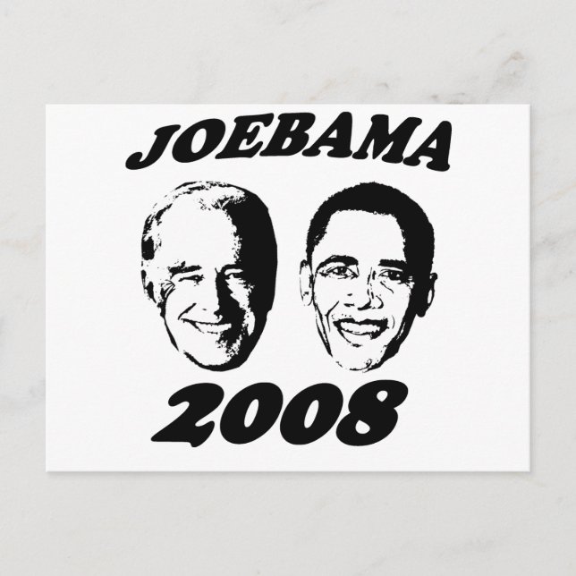 Postal Joebama black (Anverso)