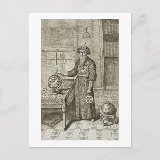 Postal Johann Adam Schall von Bell (1591-1666) de 'Chin (Anverso)