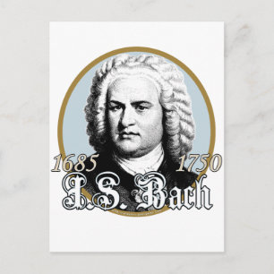 Postal Johann Sebastian Bach