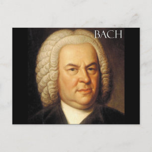 Postal Johann Sebastian Bach Items