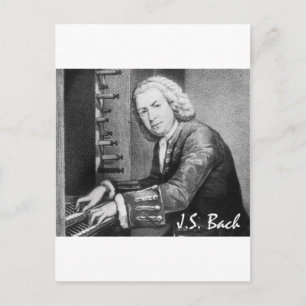 Postal Johann Sebastian Bach Stuff