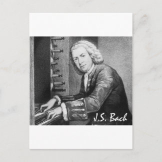 Postal Johann Sebastian Bach Stuff