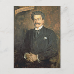 Postal Johann Strauss, el joven, 1895