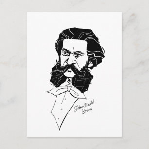 Postal Johann Strauss Jr