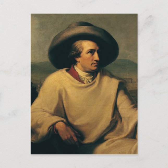 Postal Johann Wolfgang von Goethe (Anverso)