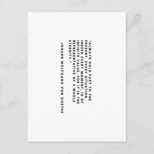 Postal Johann Wolfgang Von Goethe Postcard