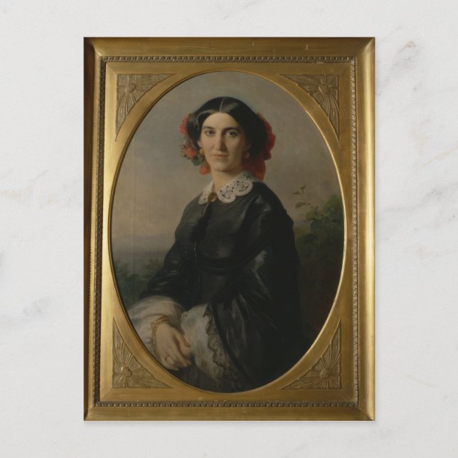 Postal Johanna von Bismarck, 1857 (Anverso)