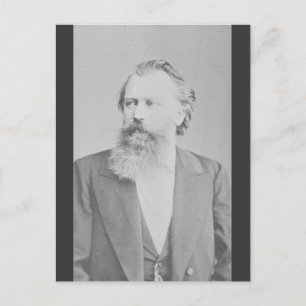 Postal Johannes Brahms