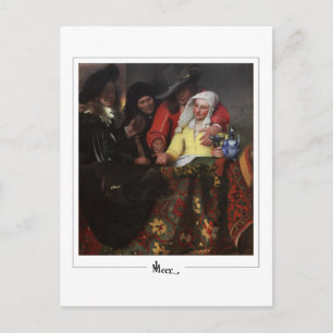 Postal Johannes Vermeer #10 - Arte fino