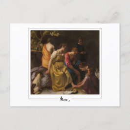 Postal Johannes Vermeer #16 - Bella Artes
