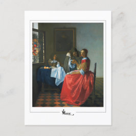 Postal Johannes Vermeer #24 - Bella Artes