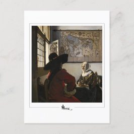 Postal Johannes Vermeer #26 - Bella Artes