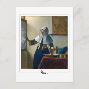 Postal Johannes Vermeer #28 - Arte